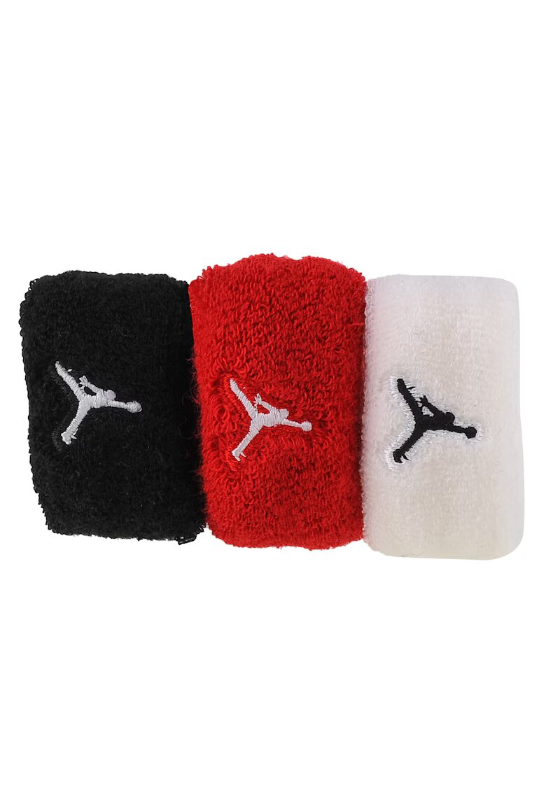 Jordan Set de 3 elastice de par - Terry Hair Ties J1007015-11 - Nylon - Multicolor