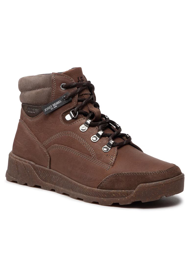 Josef Seibel Bocanci de drumetie barbati 32302 PL16 - Piele naturala - Maro