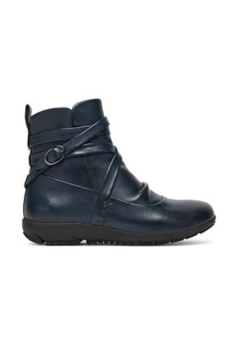 Josef Seibel Botine dama - piele naturala - albastru