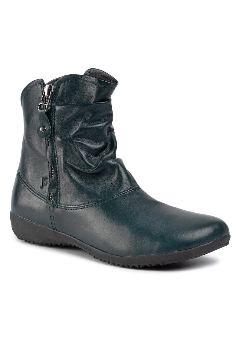 Josef Seibel Botine dama - piele naturala - verde inchis