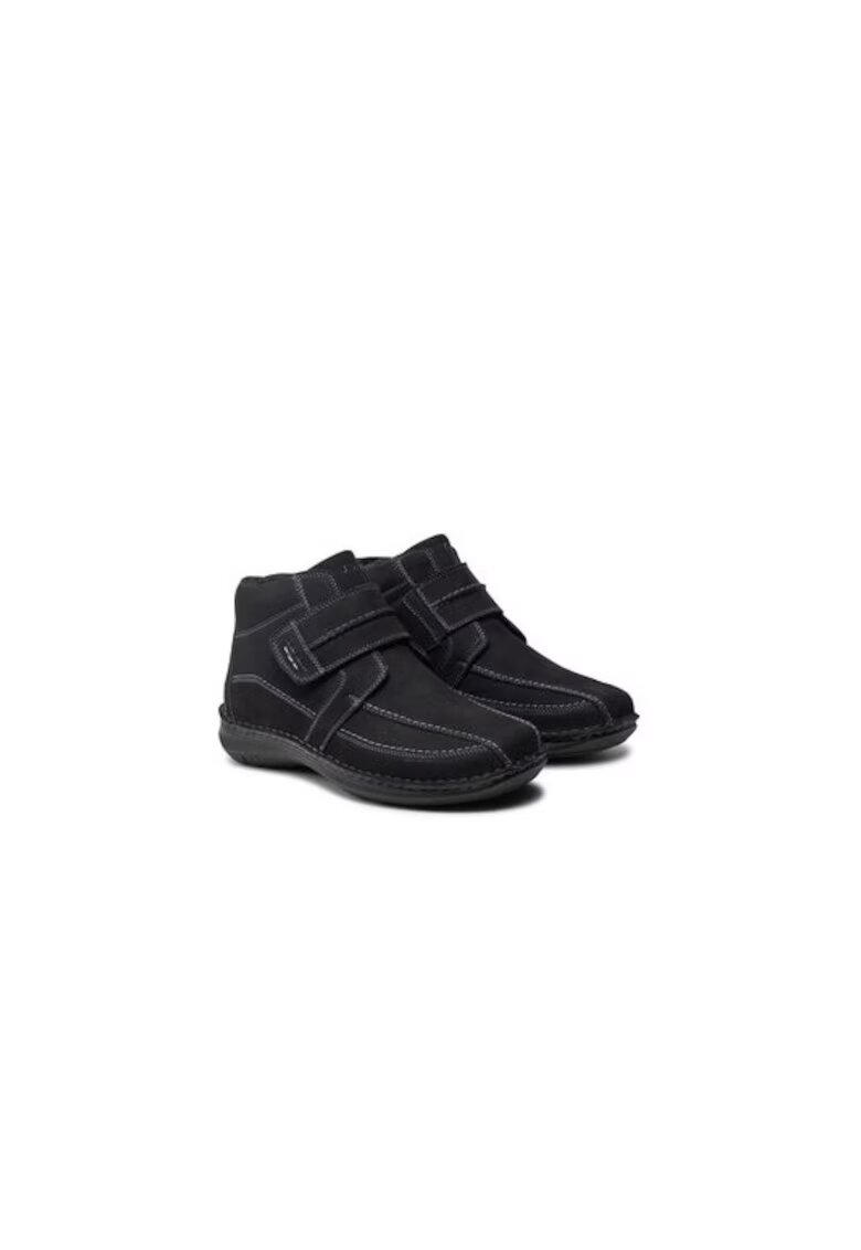 Josef Seibel Ghete barbati Piele naturala - 304274572 - Negru