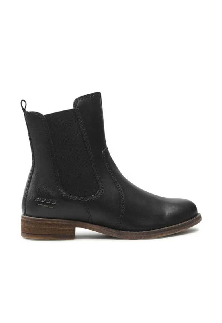 Josef Seibel Ghete dama 300932605 - Piele naturala - Negru - Negru