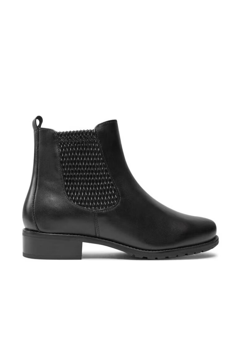 Josef Seibel Ghete dama 304272493 - Piele naturala - Negru - Negru