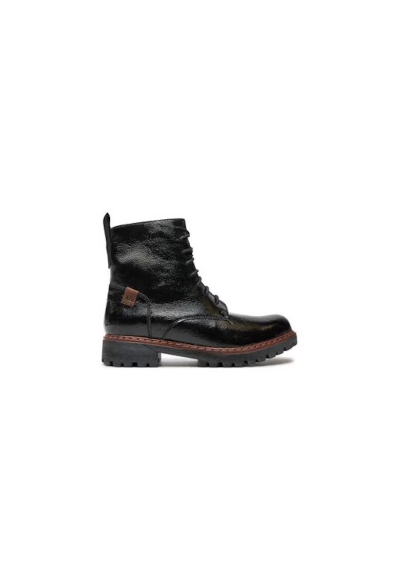 Josef Seibel Ghete dama 304986703 - Piele naturala - Negru - Negru
