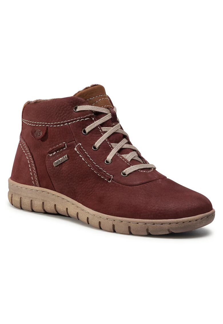 Josef Seibel Ghete dama - piele naturala - culoare rosu -