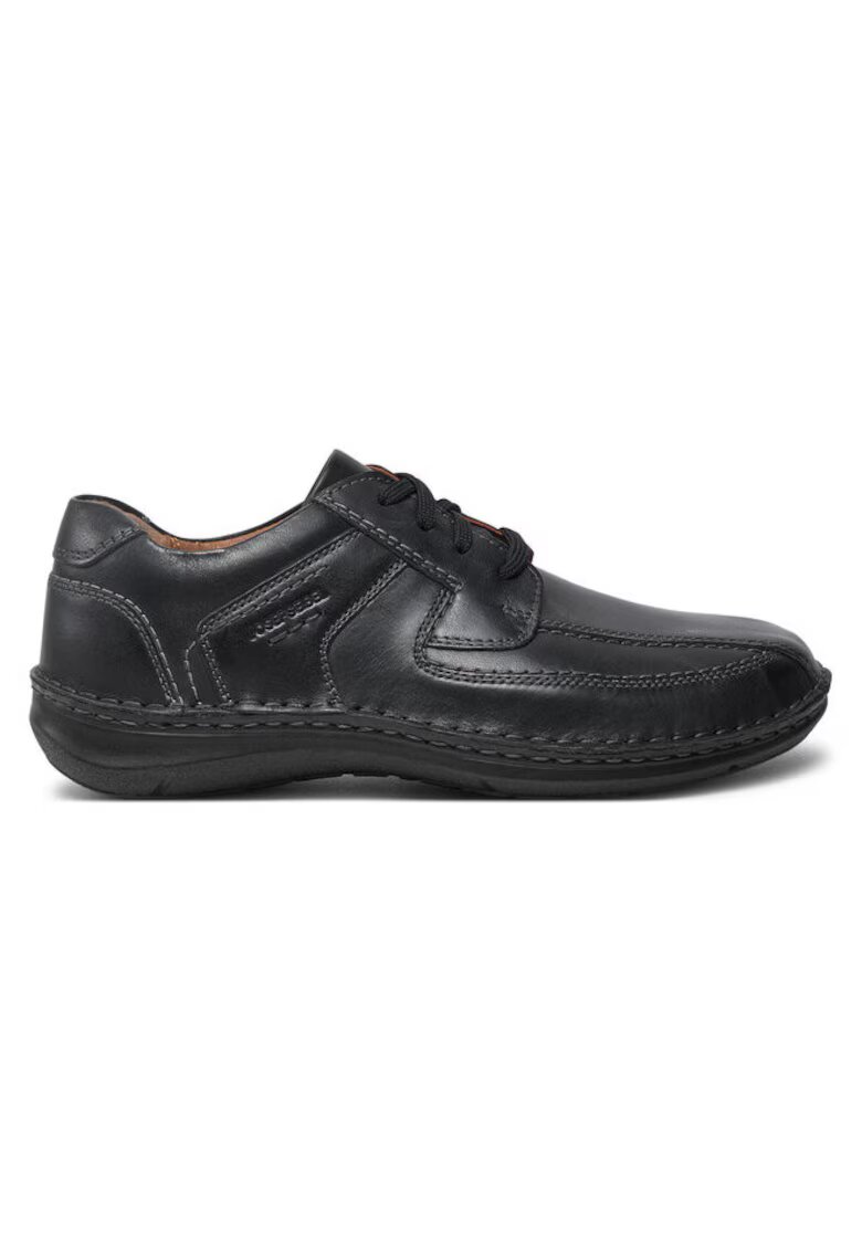 Josef Seibel Pantofi barbati 304274435 - Piele naturala - Negru - Negru