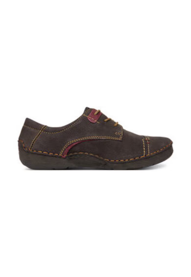 Josef Seibel Pantofi dama - piele naturala - maro inchis