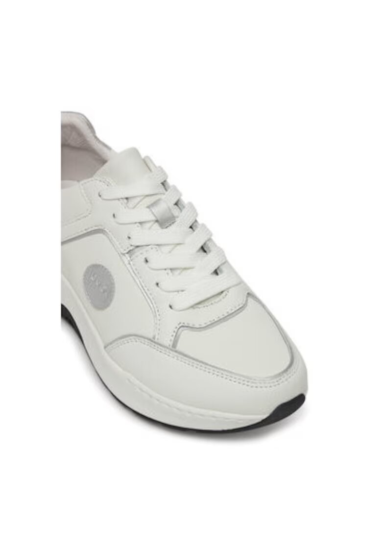Josef Seibel Pantofi sport dama - 96512 - Piele naturala - 41 EU - Alb/Argintiu - Alb/Argintiu