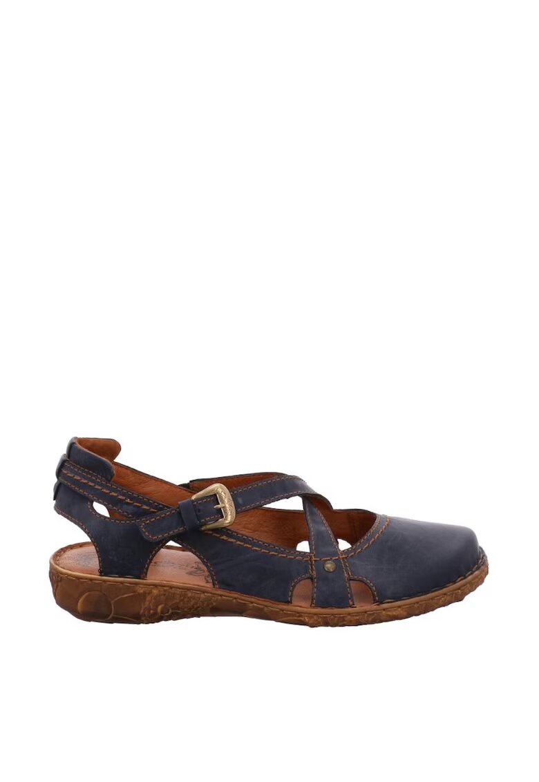 Josef Seibel Sandale Rosalie Ocean - Femei - Piele Naturala - Bleumarin/Maro