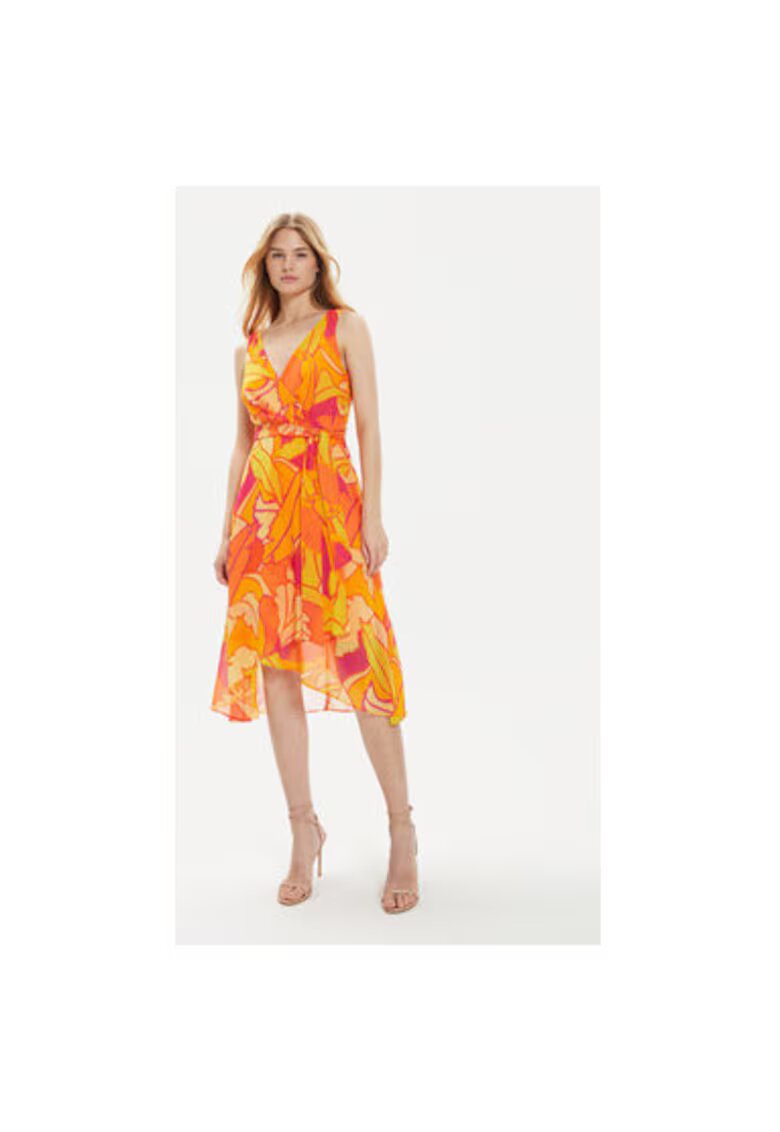 Joseph Ribkoff Rochie dama - 303880910 - Poliester - Portocaliu - Portocaliu