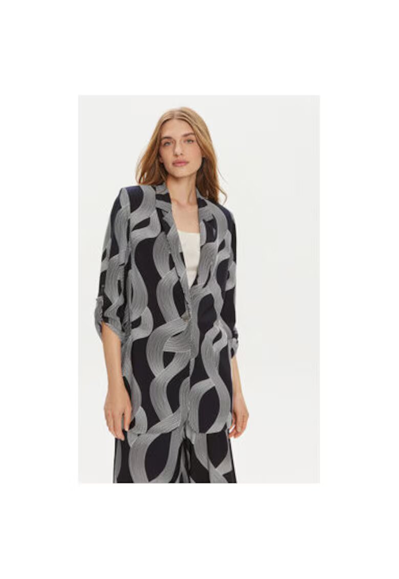 Joseph Ribkoff Sacou dama - 303880668 - Poliester - Albastru - Albastru