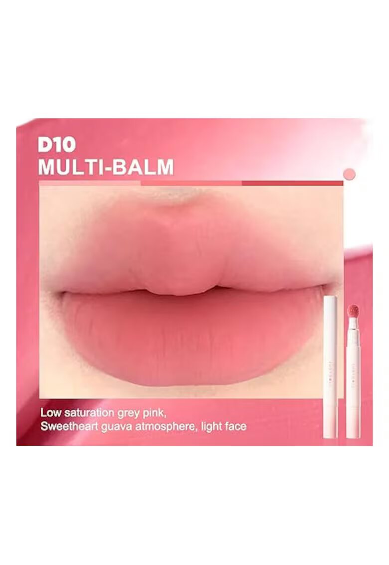 Judydoll Crema de buze Hot Cushion Lip Cream - Little Spicy Girl - 1.8ml #D10