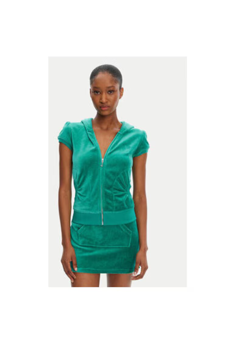 Juicy Couture Bluza dama JCGAS125021 - Bumbac/bambus - Verde - Verde