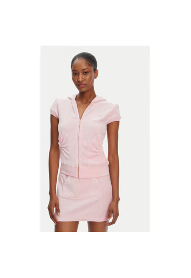 Juicy Couture Bluza dama JCGAS125021G - Bumbac/bambus - Roz - Roz