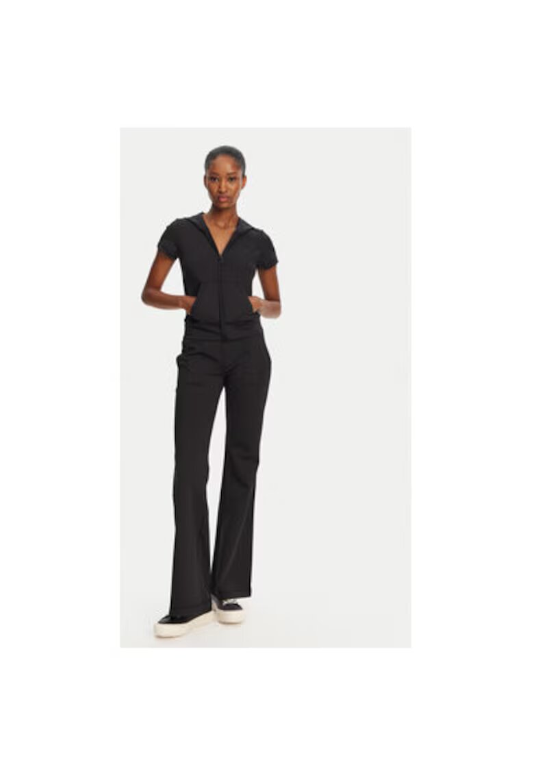 Juicy Couture Bluza dama JCSAS125402 - Poliester/Elastan - Negru - Negru