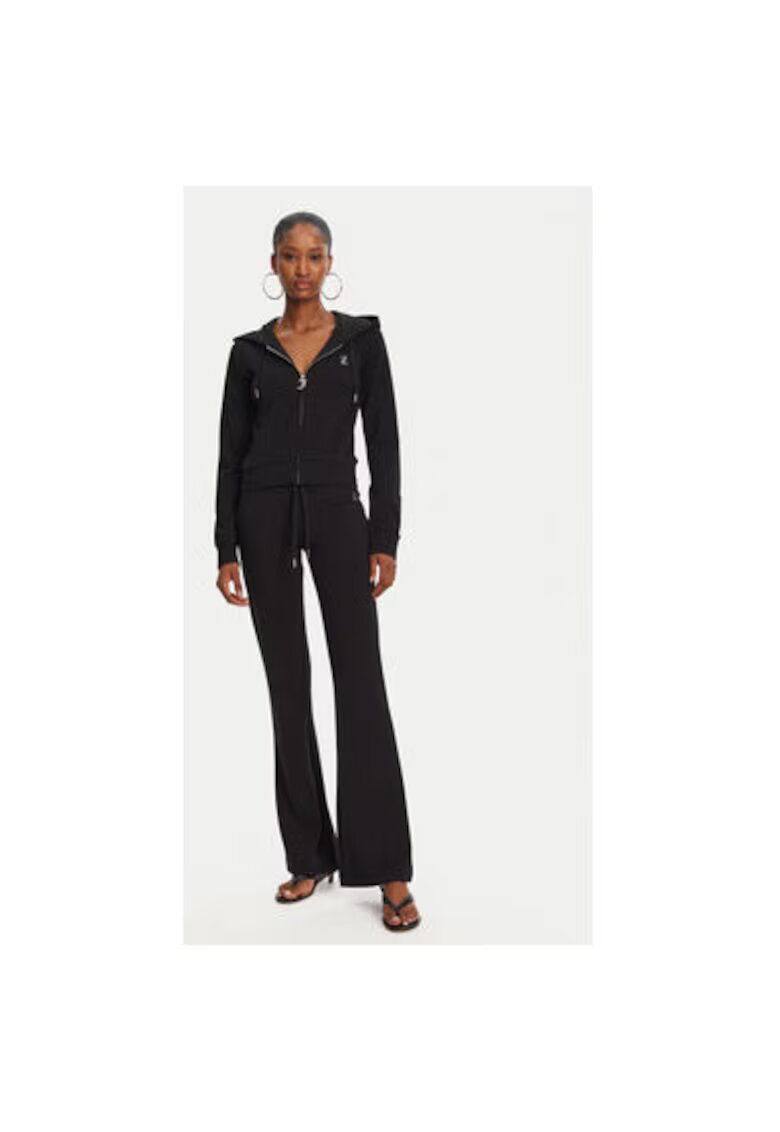Juicy Couture Bluza dama JCWAS125310 - Bumbac/Modal - Negru - Negru