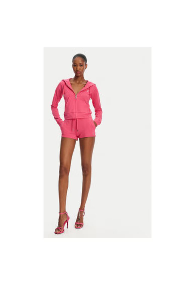 Juicy Couture Bluza dama JCWAS125310 - Bumbac/Modal - Roz - Roz