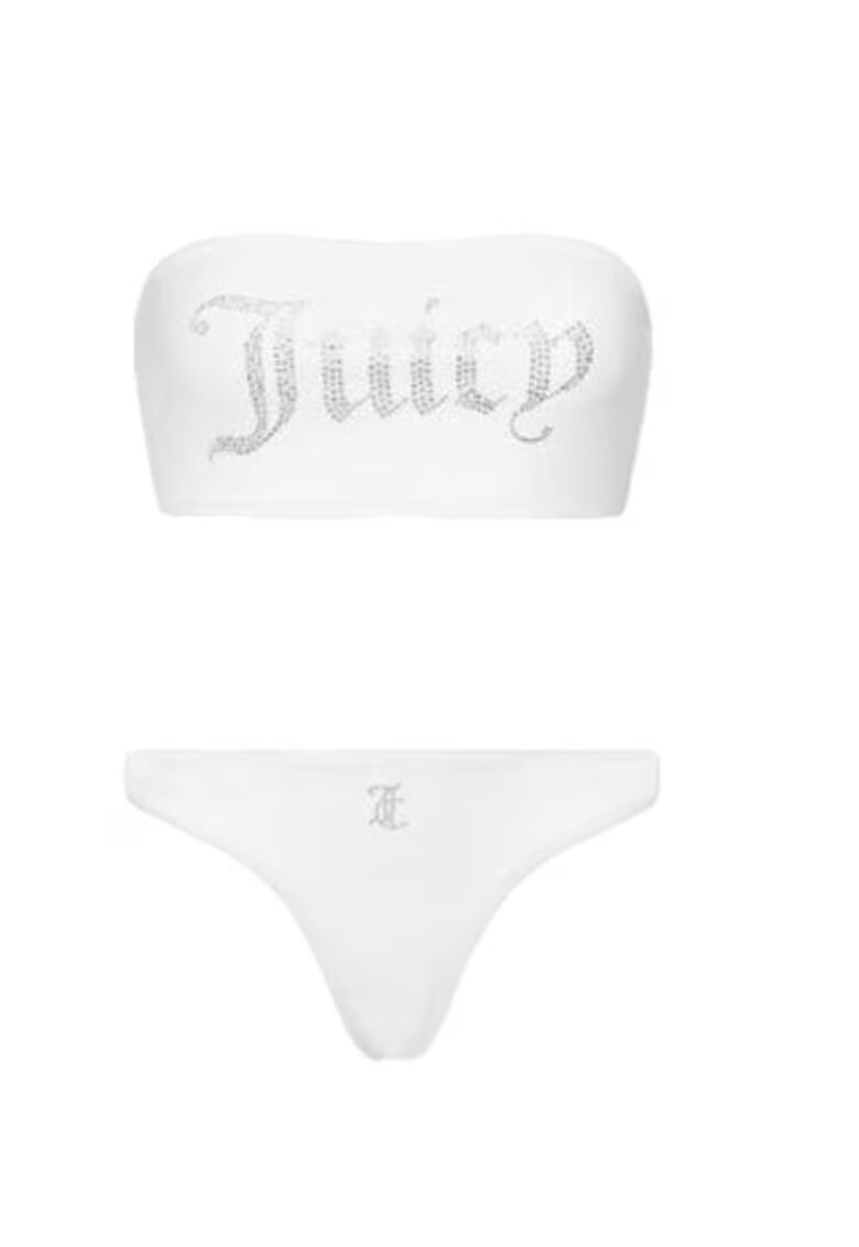 Juicy Couture Costum de baie dama - alb - nylon - elastan -