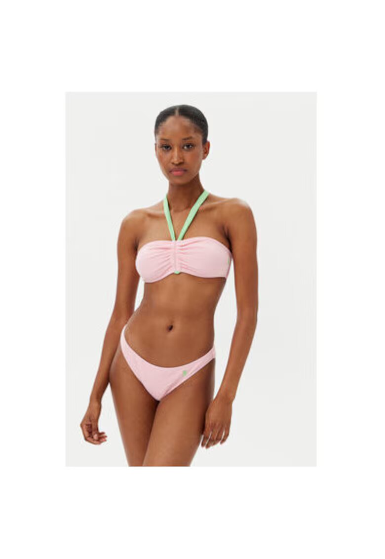 Juicy Couture Costum de baie dama JCITS125203 - Nylon/Elastan - Roz/Verde - Verde/Roz