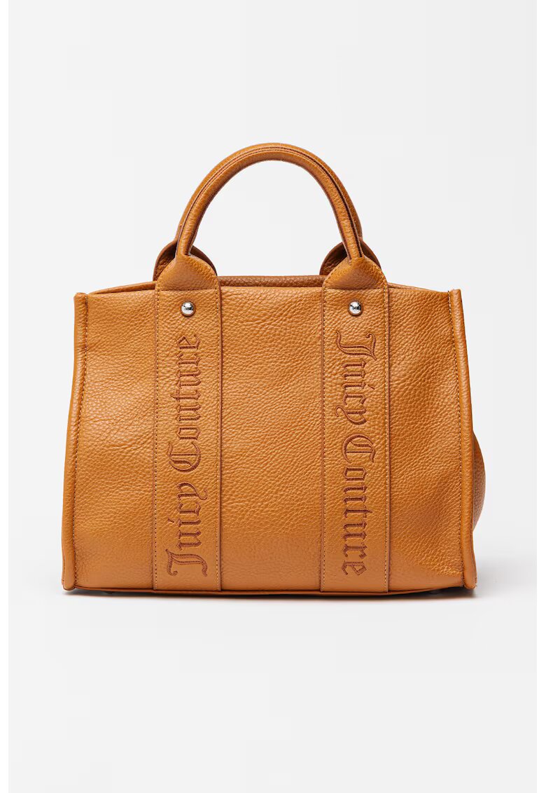 Juicy Couture Geanta cu maner si etui Iris - Maro scortisoara