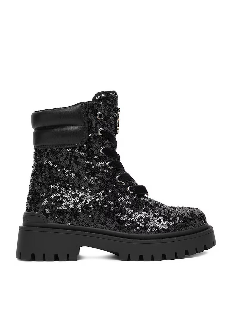 Juicy Couture Ghete fete - textil - negru