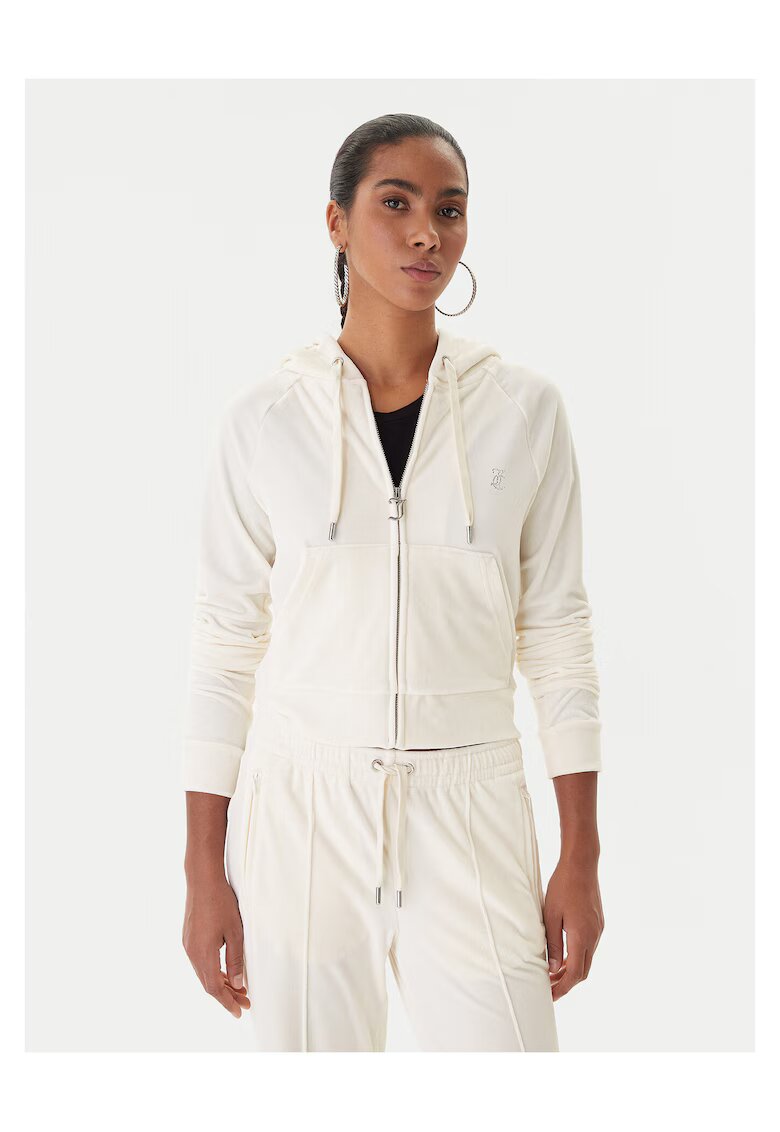 Juicy Couture Hanorac dama bej - din material moale