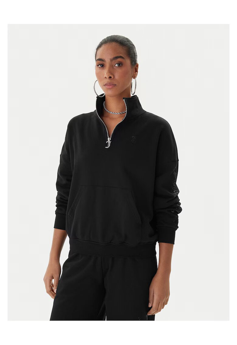 Juicy Couture Hanorac dama negru - din material moale