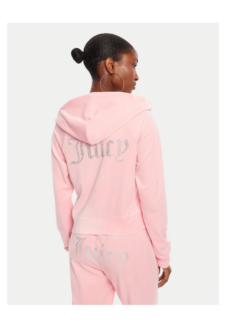 Juicy Couture Hanorac dama roz - din material moale -
