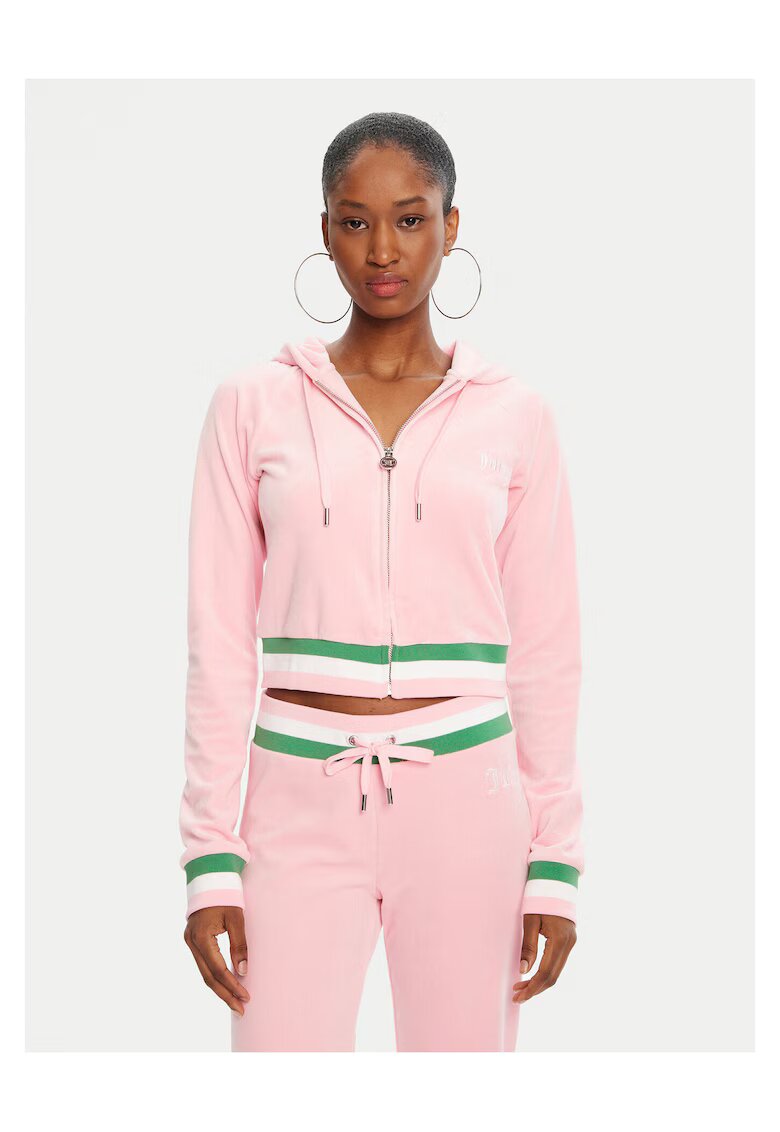 Juicy Couture Hanorac dama roz - textil