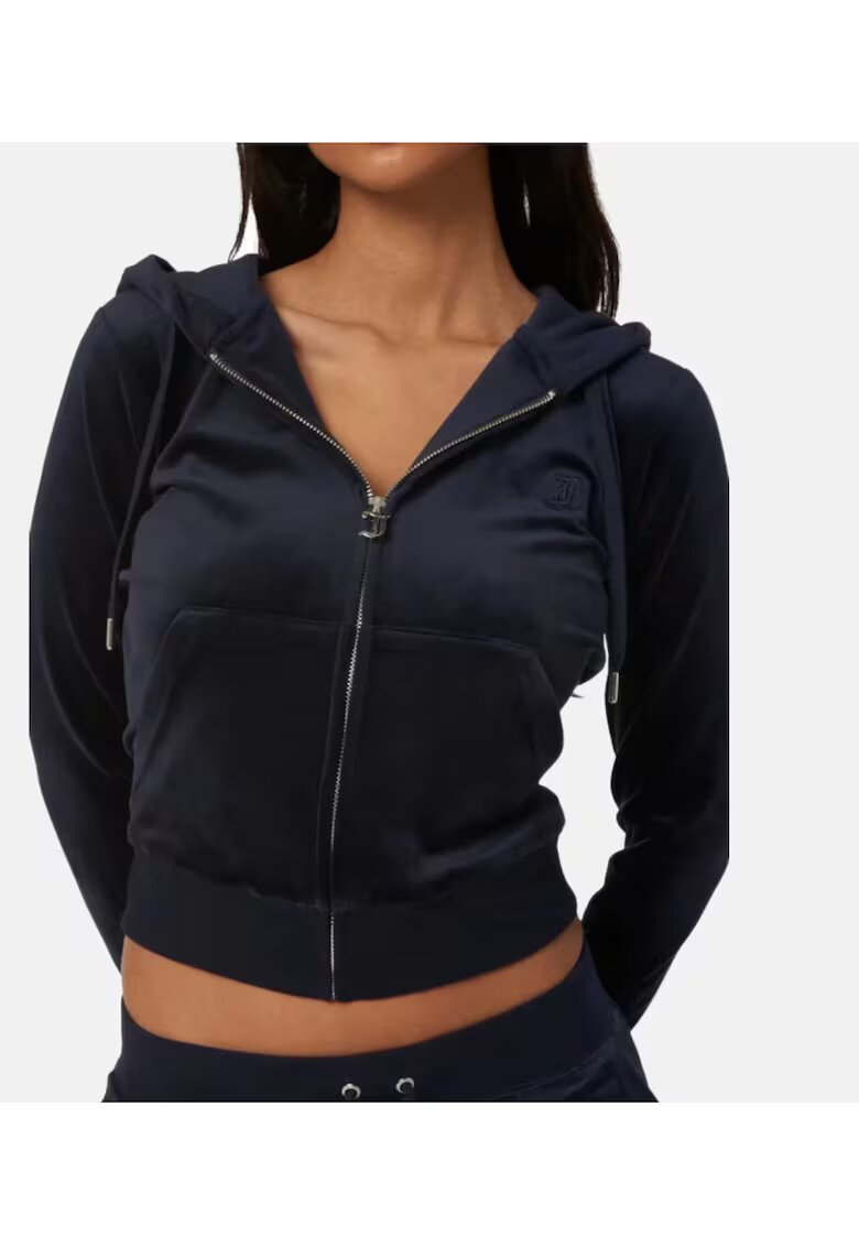 Juicy Couture Hanorac slim fit din catifea Robertson