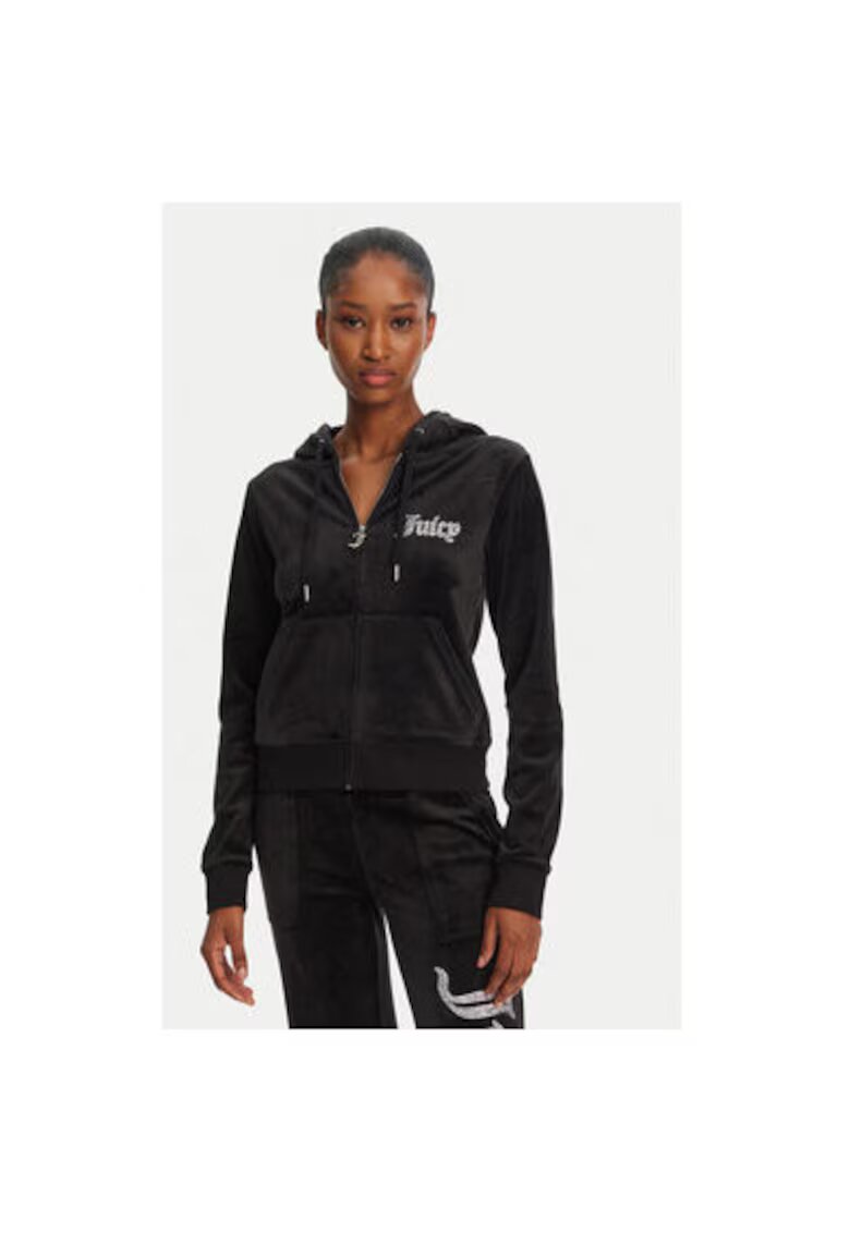 Juicy Couture Hanorc dama JCBAS125805 - Poliester - Negru - Negru
