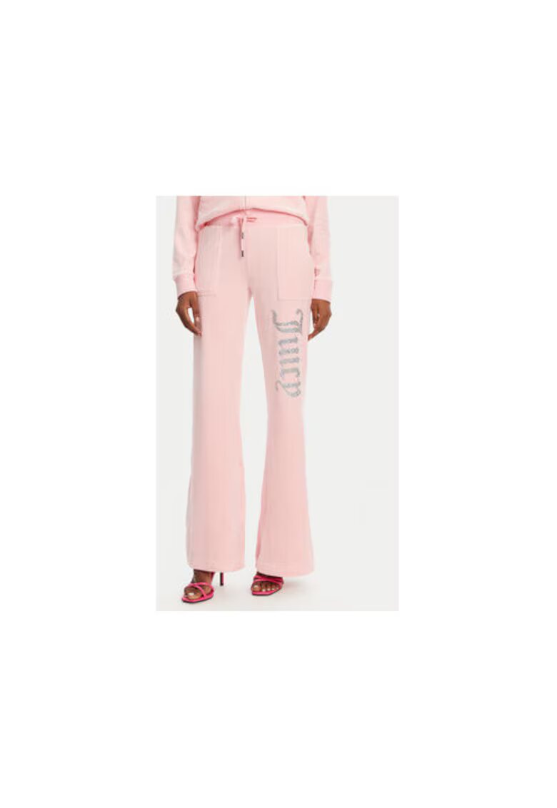 Juicy Couture Pantaloni de trening dama JCBBJ125806 - Poliester/Elastan - Roz - Roz
