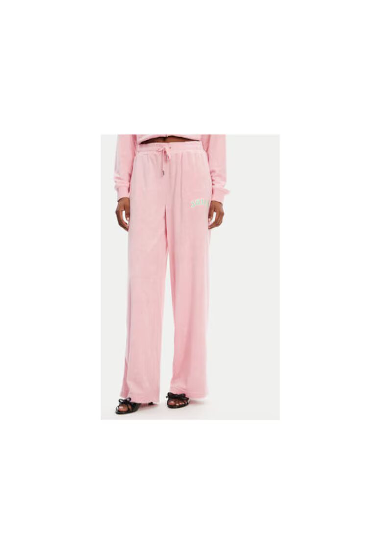 Juicy Couture Pantaloni de trening dama JCWBJ125335 - Bumbac/Modal - Roz - Roz