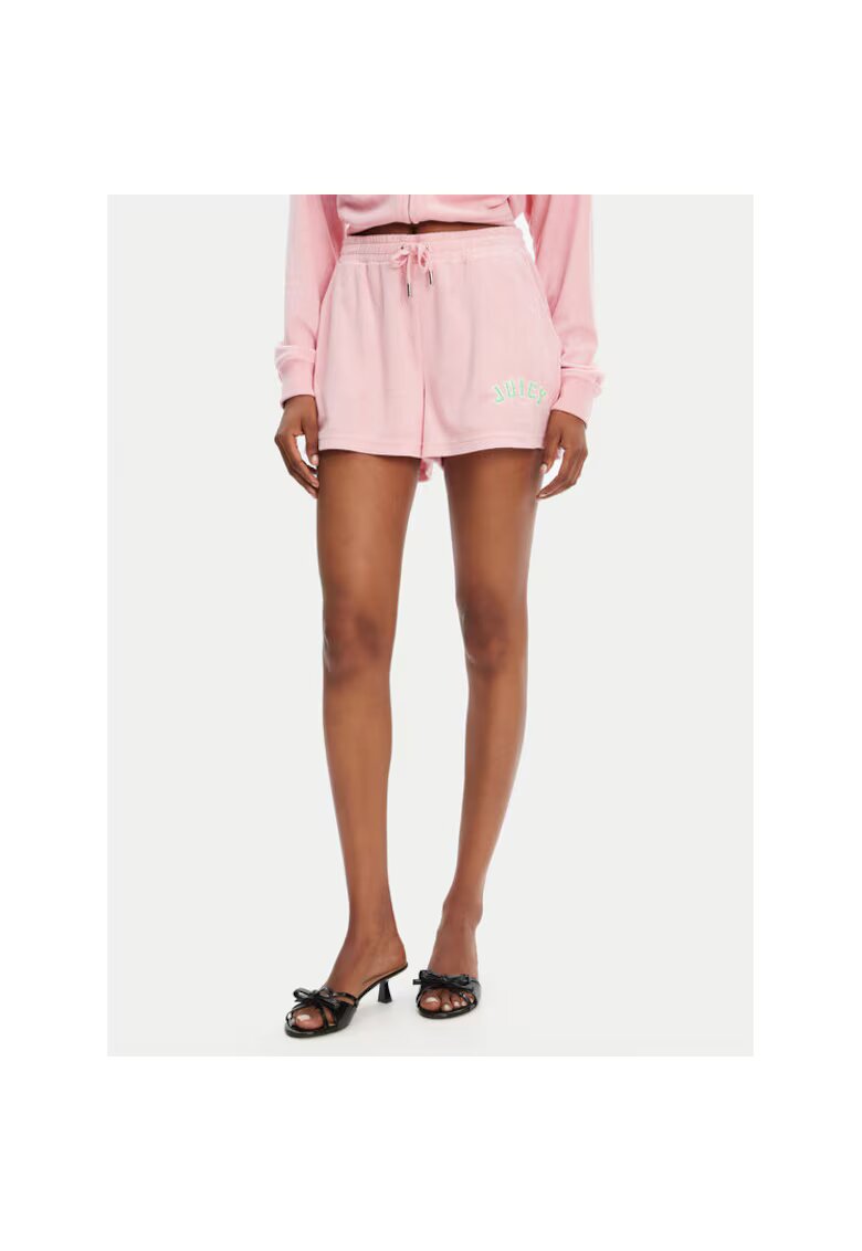 Juicy Couture Pantaloni scurti sport dama JCWHS125322 - Bumbac/Modal