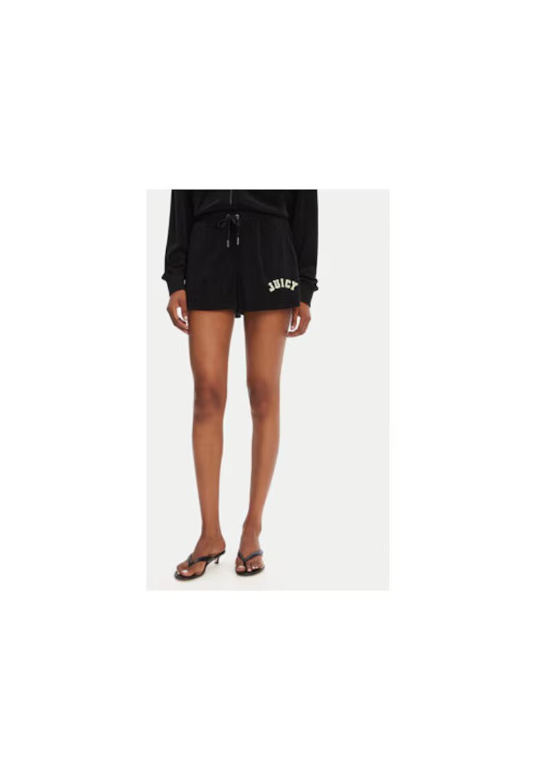 Juicy Couture Pantaloni scurti sport dama JCWHS1253227 - Negru