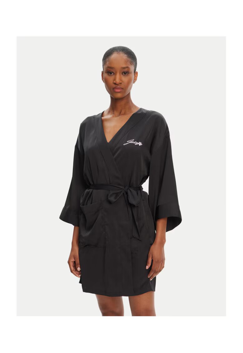 Juicy Couture Rochie neagra - poliester - elastan