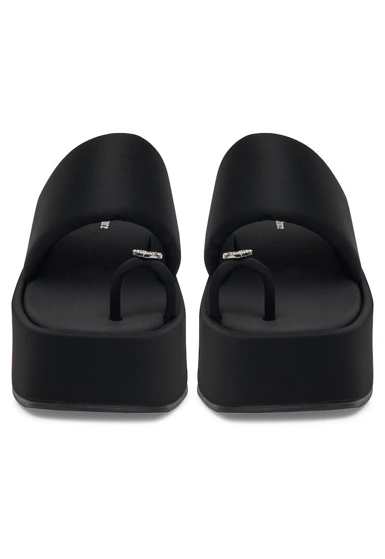 Juicy Couture Slapi cu platforma dama - negru