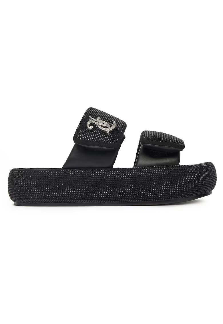 Juicy Couture Slapi dama - negru - tesatura