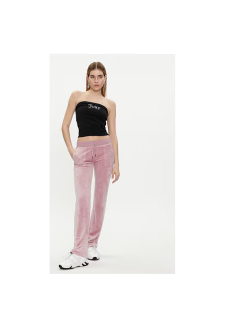 Juicy Couture Top dama JCWCT23310 - Bumbac - Negru - Negru