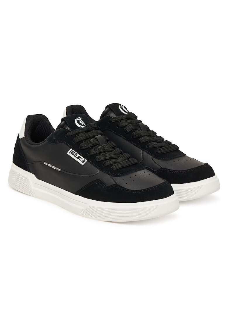 Just Cavalli barbati piele naturala - negru - Negru