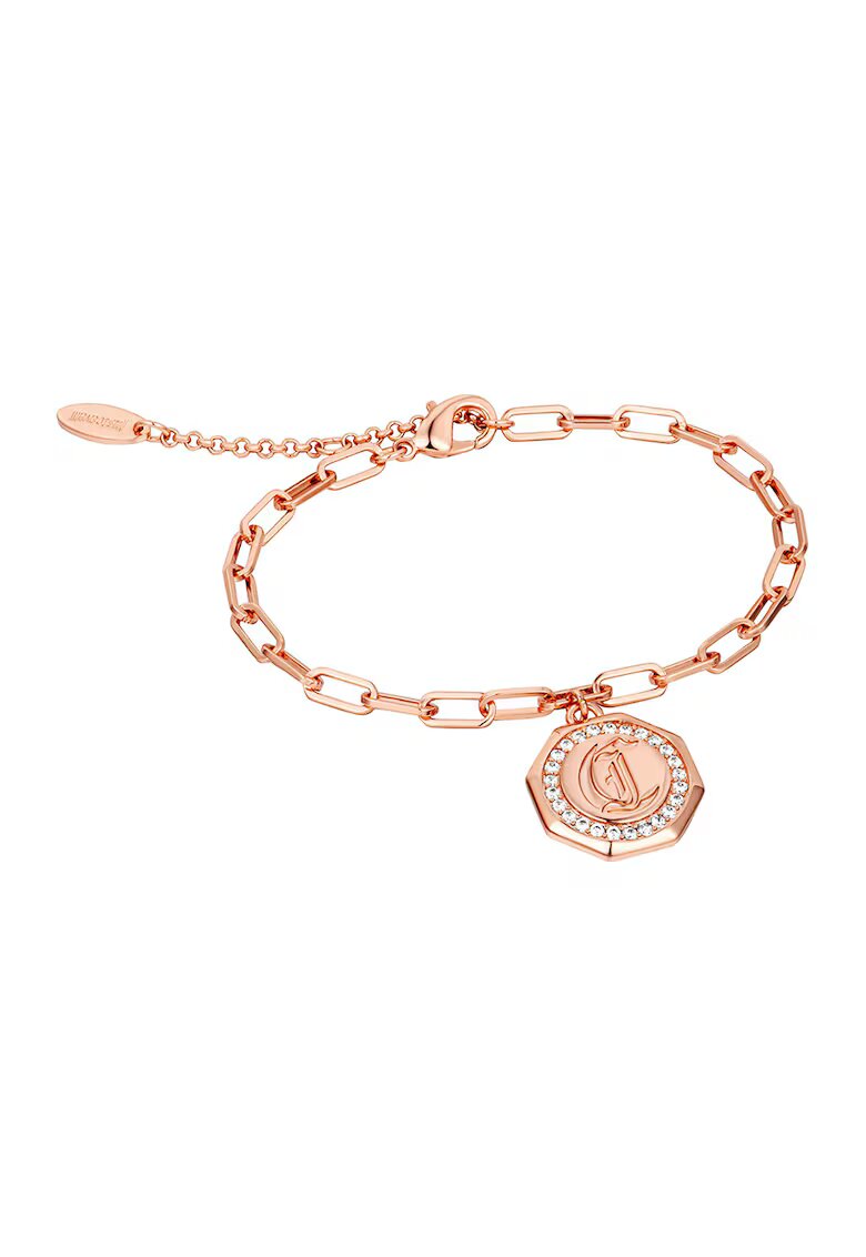 Just Cavalli Bratara cu zirconia - Auriu - Auriu rose