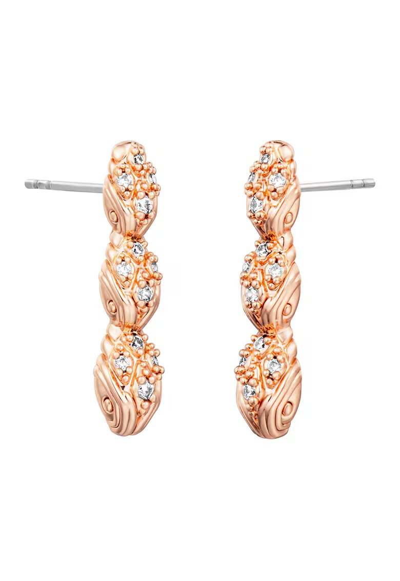 Just Cavalli Cercei cu pietre zirconia - Auriu - Auriu