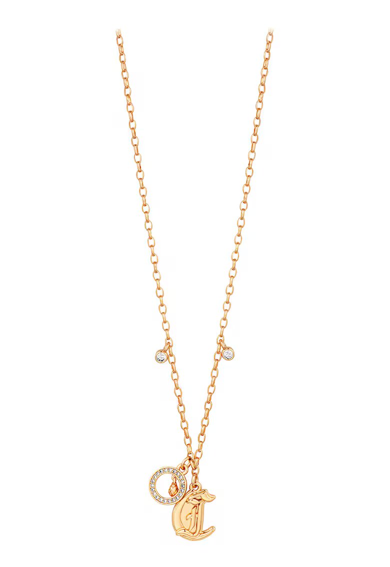 Just Cavalli Colier cu cristale - Auriu