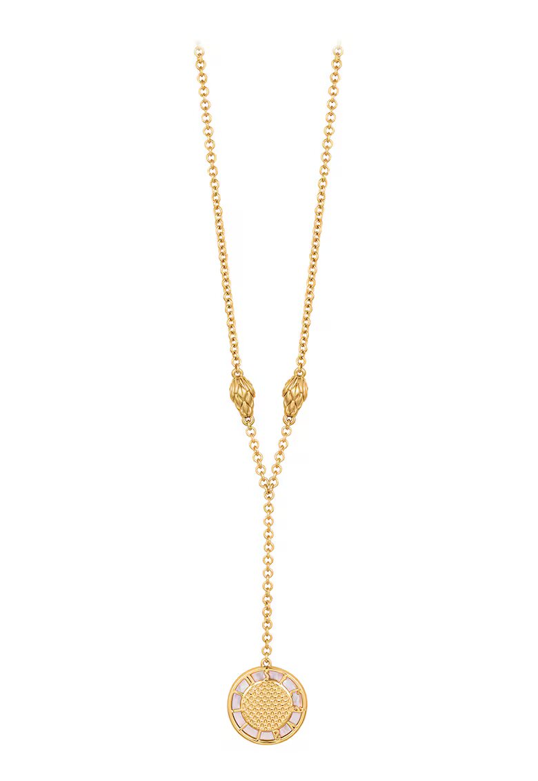 Just Cavalli Colier de alama - Auriu