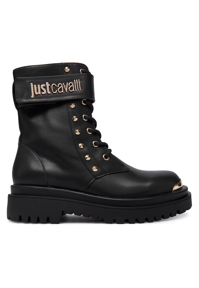 Just Cavalli Ghete dama piele ecologica - negru - 79RA3S93 ZSD53