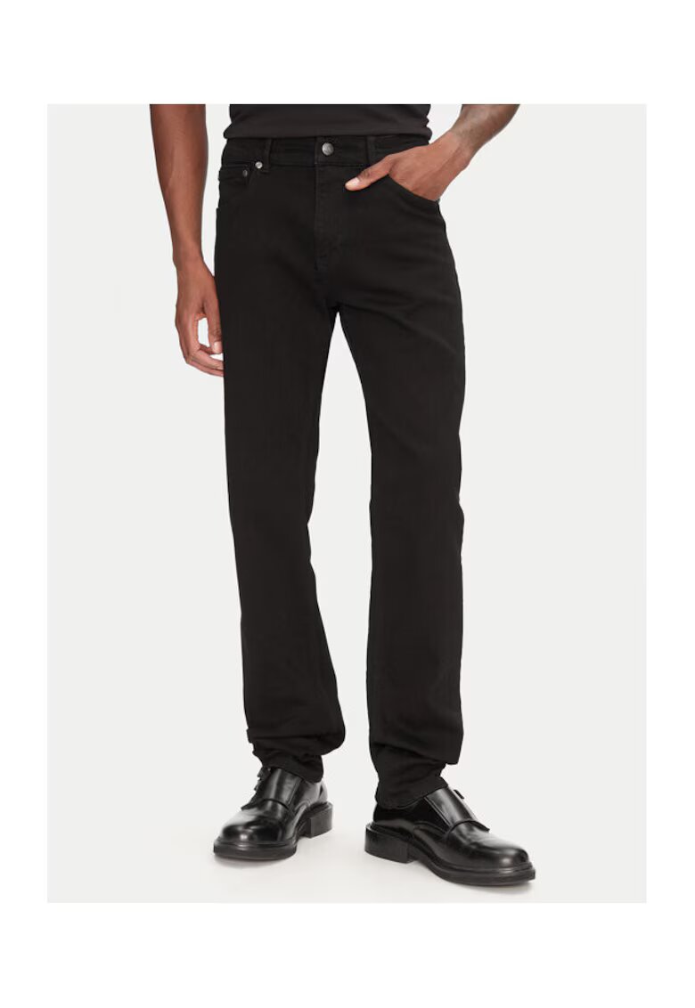 Just Cavalli Pantaloni barbati 78OAB5S0 CDW00 - Bumbac - Negru - Negru