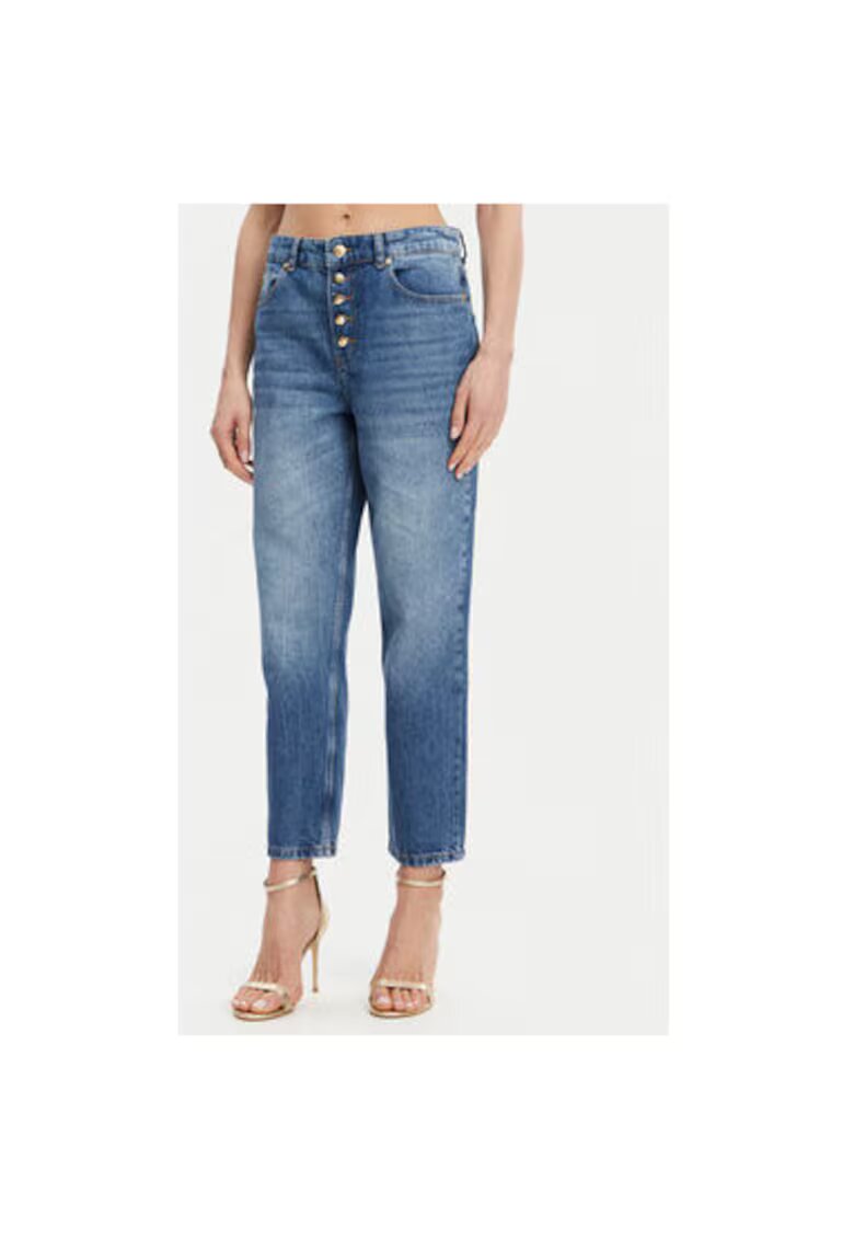 Just Cavalli Pantaloni dama Bumbac - Albastru - Albastru