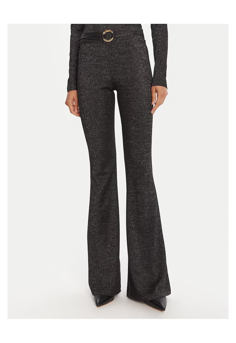 Just Cavalli Pantaloni eleganti pentru dama - negru