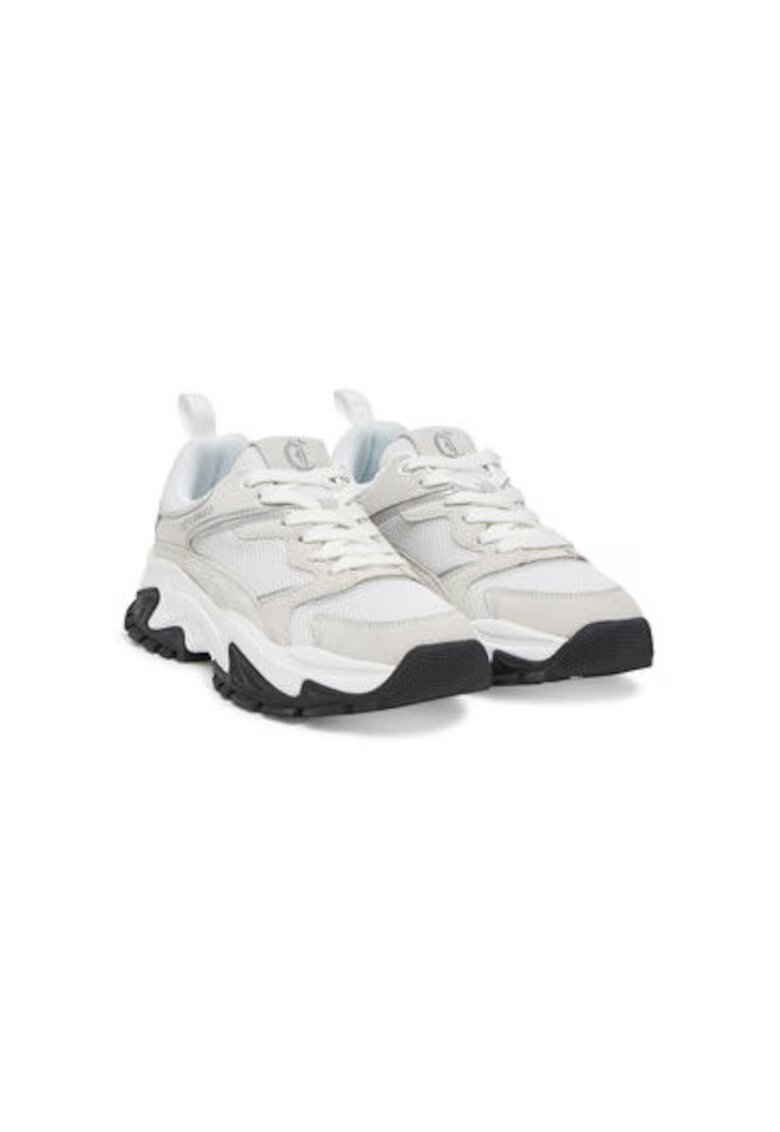 Just Cavalli Pantofi sport dama - 78RA3SC5 ZSC33 - Textil - Alb