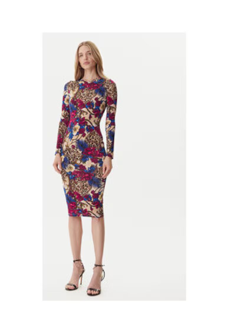 Just Cavalli Rochie de zi Femei - multicolor - 90% viscoza - 10% elastan -